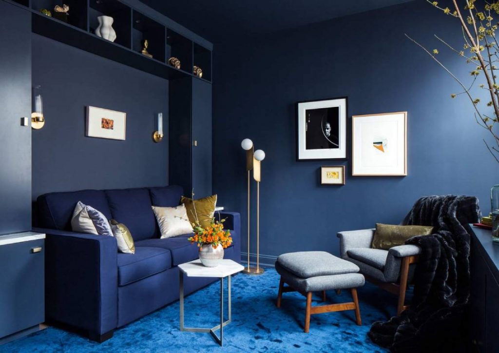 Blue Color Schemes for Home Decor