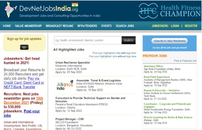 www devnetjobs org india